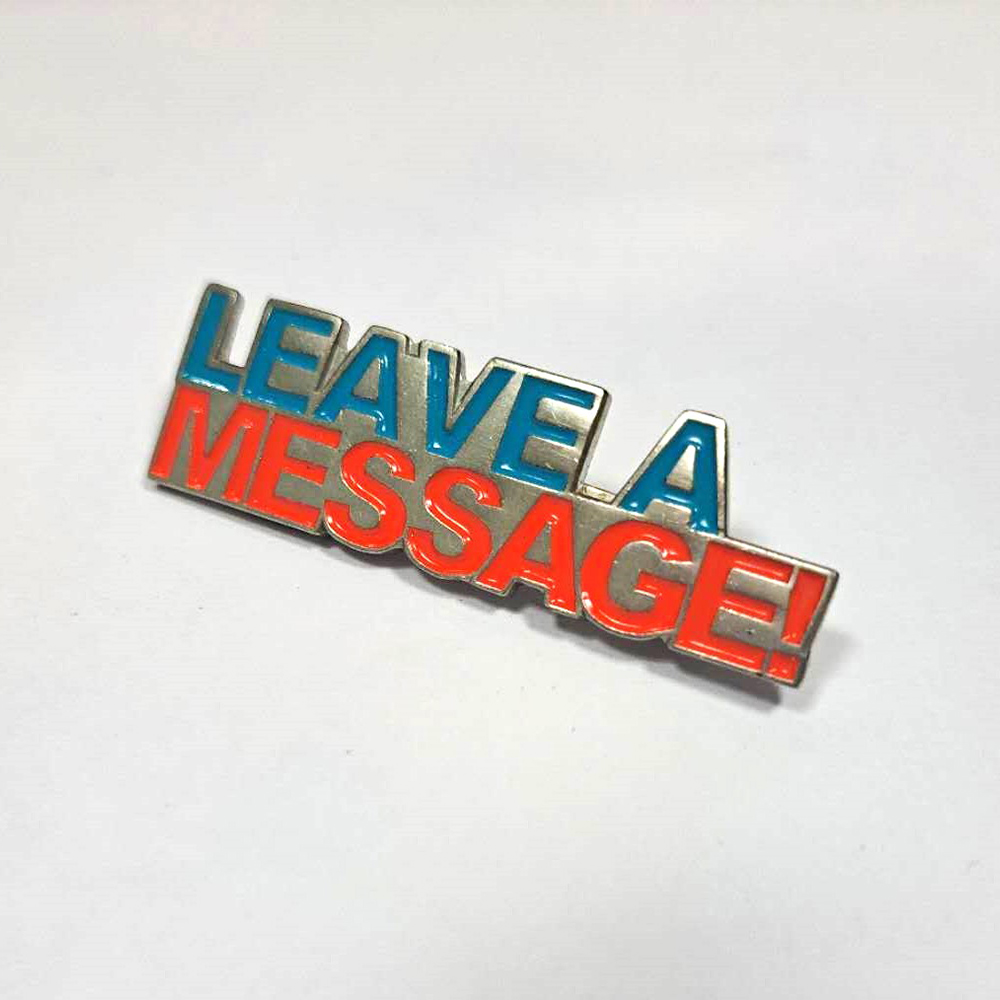 Zinc Alloy Badges with Soft Enamel