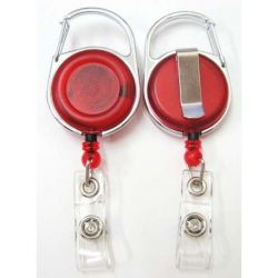 RPM-10 Carabiner Badge Reel (Transparent)